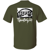 Chevy Squarebody Life, Squarebody Dash, Chevy C10, Silverado, 1987 Squarebody Nation T-Shirt Style 2