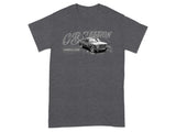 Dark t-shirt with graphic featuring a truck and the text "Obsession Single Cab".