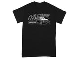 Black t-shirt with "OBSESSION SINGLE CAB" text and a classic pickup truck graphic.