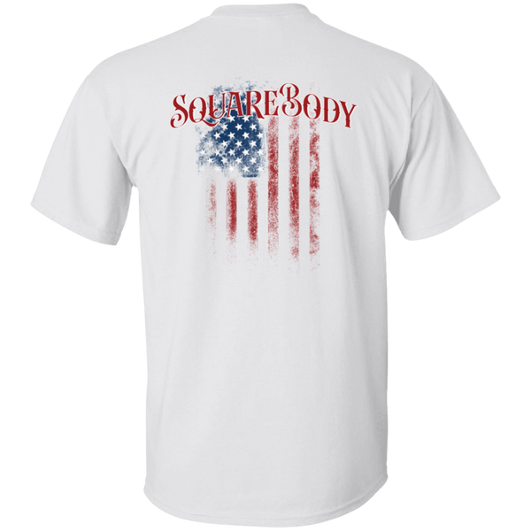 Squarebody truck USA Flag shirt, Square body truck shirt, Chevy C10 shirt, USA flag shirt, T-Shirt